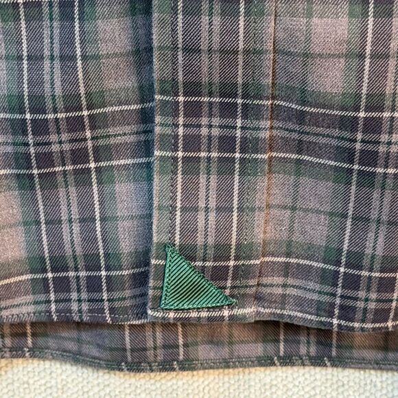 UNTUCKit Shirt Mens XL Gray Plaid Devitt WF Long Sleeve Button Down Cotton Soft - Picture 10 of 10